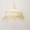 Suspension en chapeau de paille