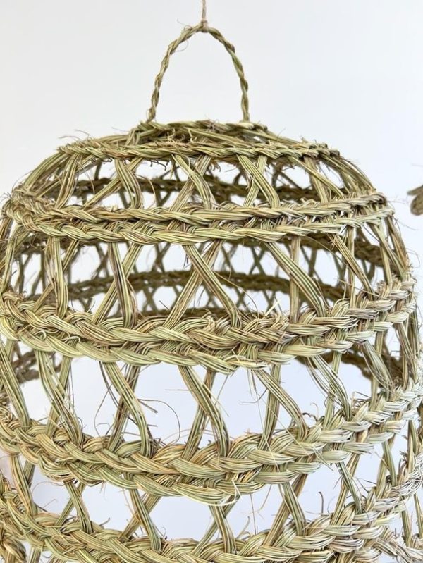 Suspension  en osier - en boule – Image 3