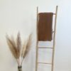 Porte serviettes en bois d'eucalyptus fait main