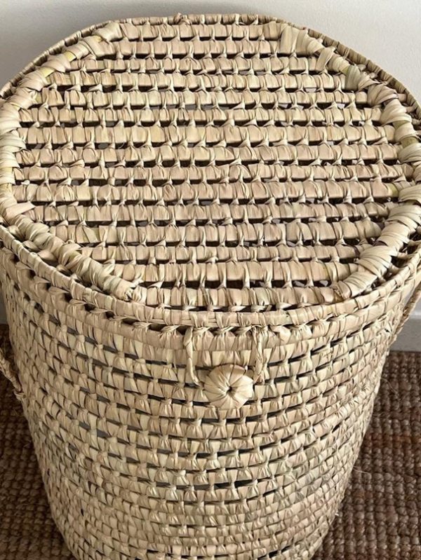 Panier à linges en osier – Image 4