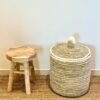 Panier à linge- en bohème