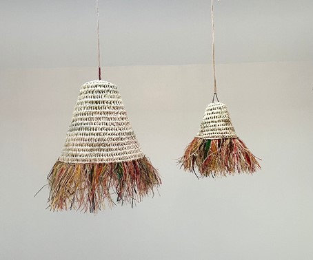 Suspension artisanale signée Solina Home