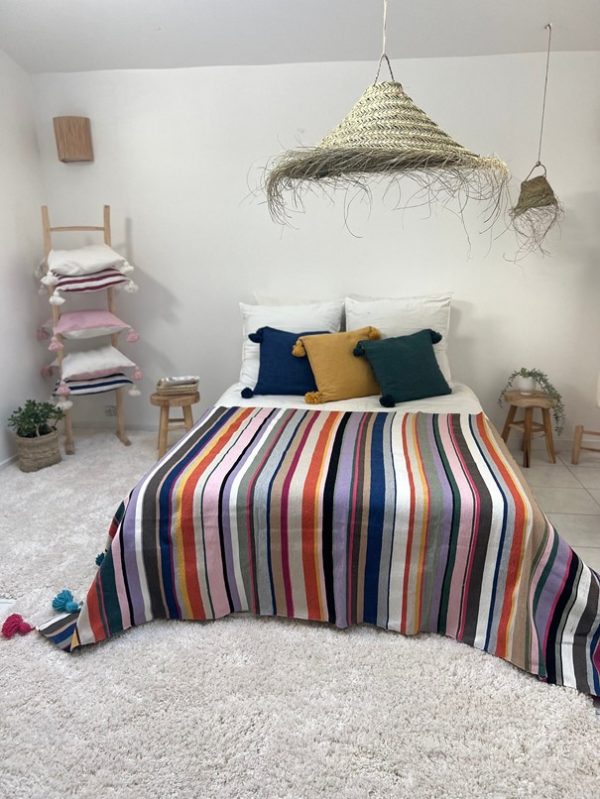 Plaid berbère artisanal - fait main – Image 4