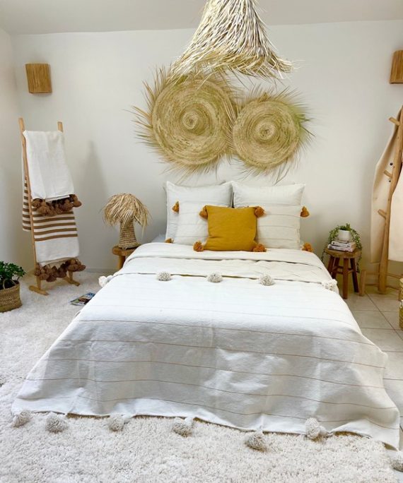 Plaid fait main -Marocain