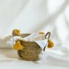 Paniers de rangement gamme en feuilles de palmier
