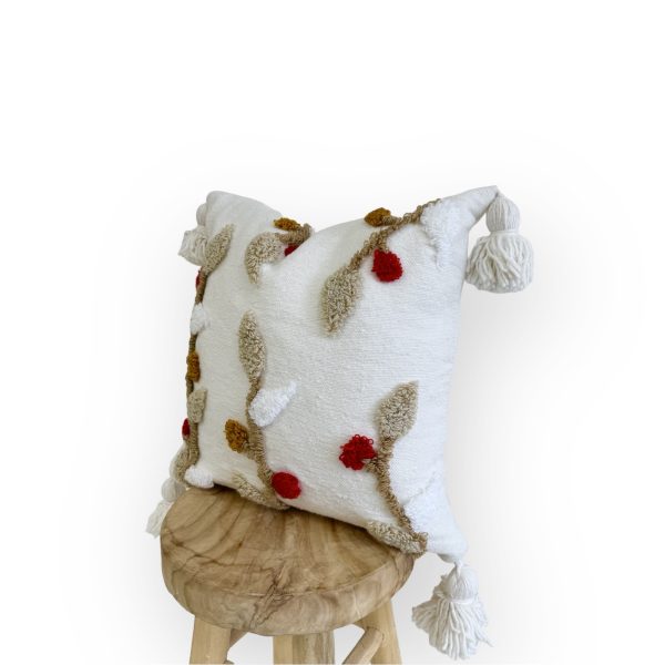 Housses de coussin bordées à la mains 45 cm x 45 cm – Image 2