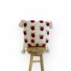 Housses de coussin bordées à la mains 45 cm x 45 cm