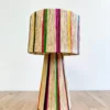 Lampe en raphia - lampe de chevet