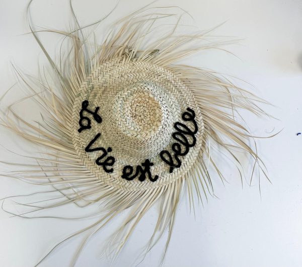 Chapeaux de paille marocain - en fibre naturelle – Image 2