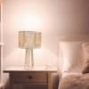 Lampe en Raphia - abat-jour, abat-jour sur pied, lampe de chevet