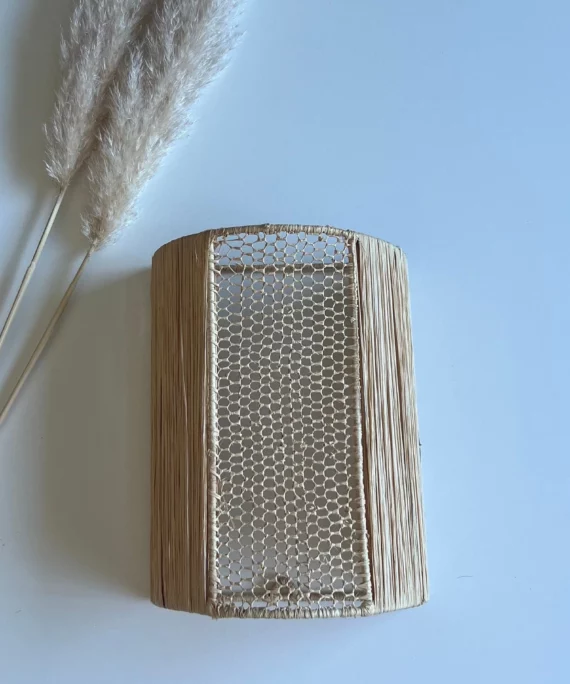 Applique murale raphia